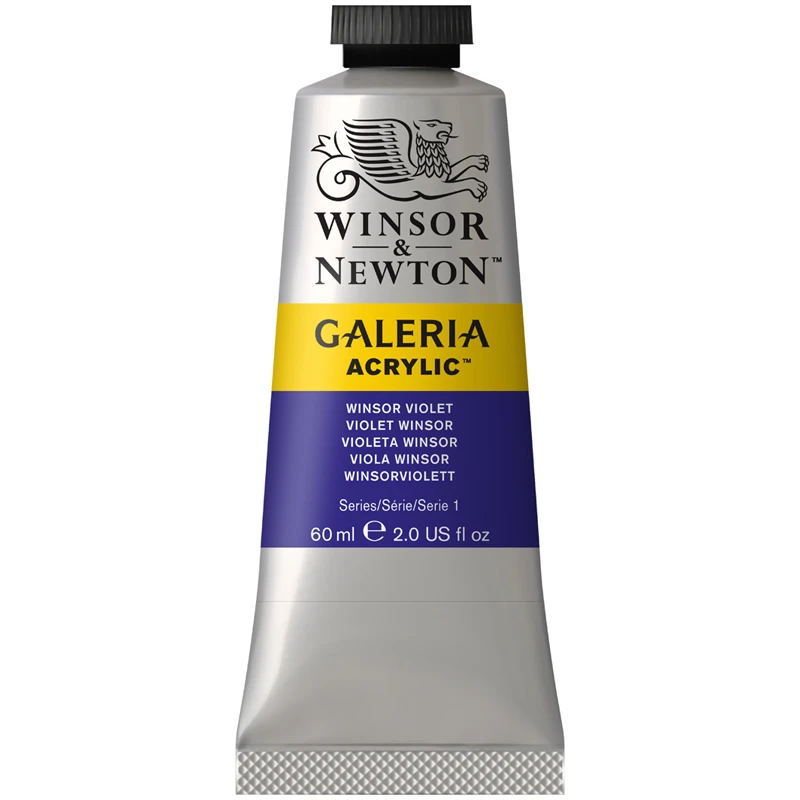 Краски акриловые Winsor&Newton "Galeria", 60 мл, туба, Винзор Краски акриловые Winsor&Newton "Galeria", 60 мл, туба, Винзор