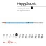 КАРАНДАШ ЧЕРНОГРАФИТОВЫЙ "HappyGraphix" ВЕСЕЛАЯ СОБАЧКА НВ