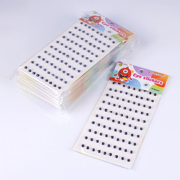 Наклейки "Глаза" d-8мм Наклейки "Глаза" d-8мм
