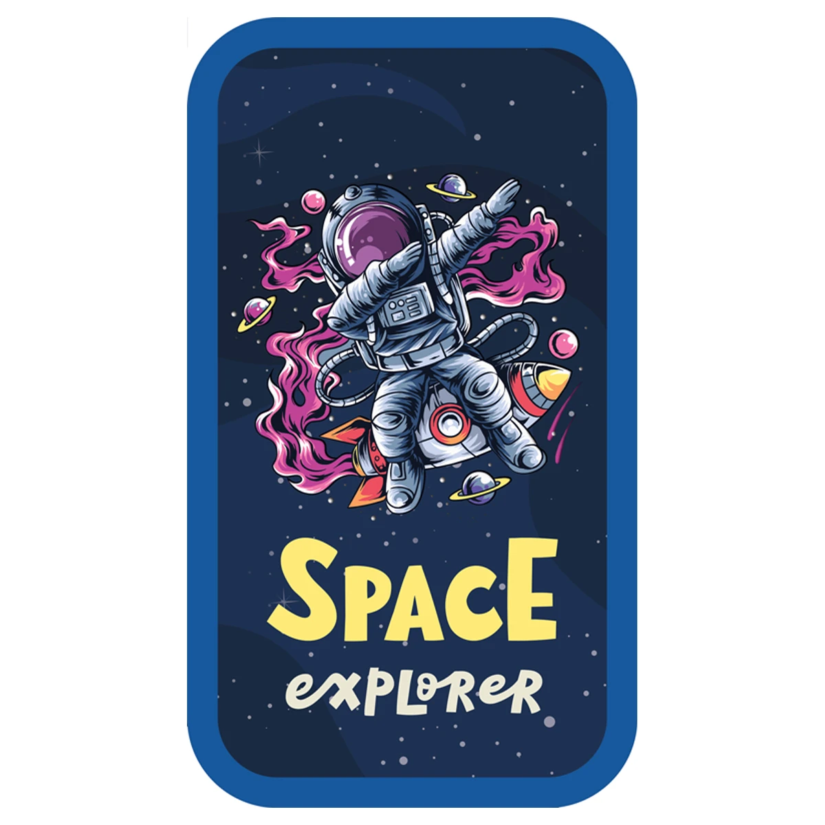 Пенал 3 отделения, 190*110 ArtSpace "Space", ламинированный картон