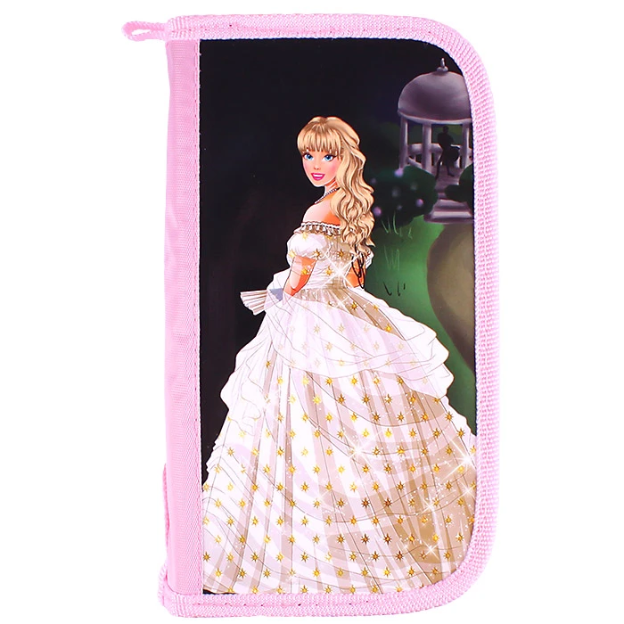 Пенал 3отдел. 190*105мм Великолепная принцесса