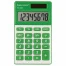Калькулятор карманный BRAUBERG PK-608-GN (107x64 мм), 8 разрядов, двойное