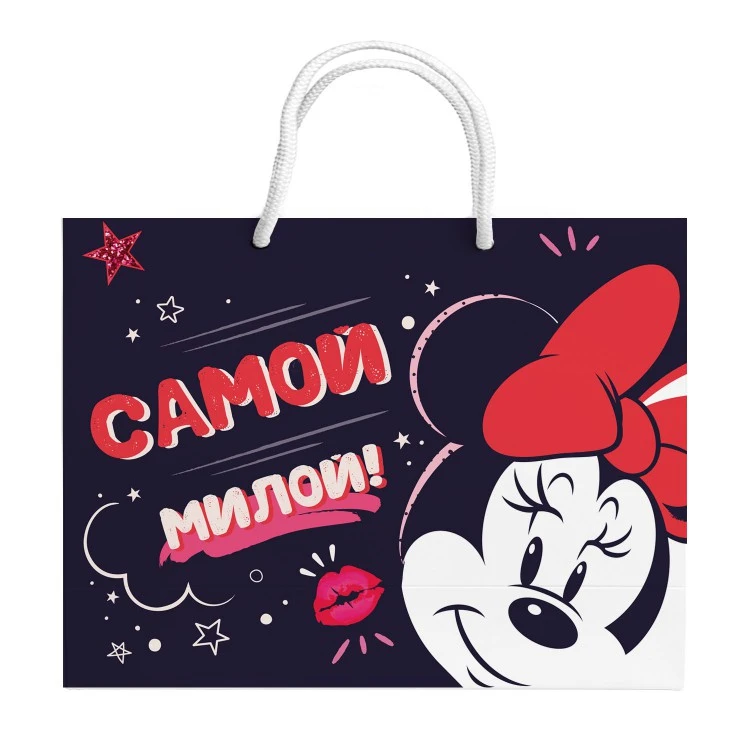 Minnie Mouse. Пакет подарочный большой - 5, 400*300*140 мм Minnie Mouse. Пакет подарочный большой - 5, 400*300*140 мм
