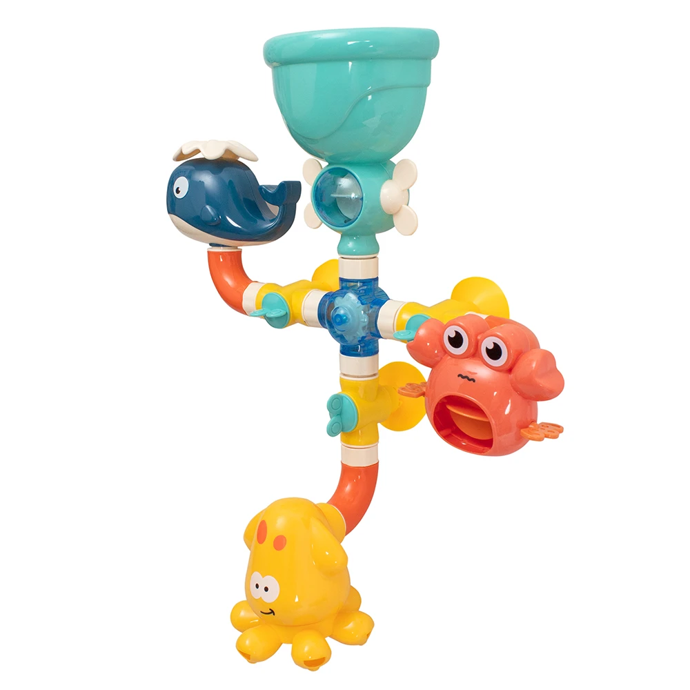 Игрушка для ванной "Обитатели водного мира. Трубопровод"