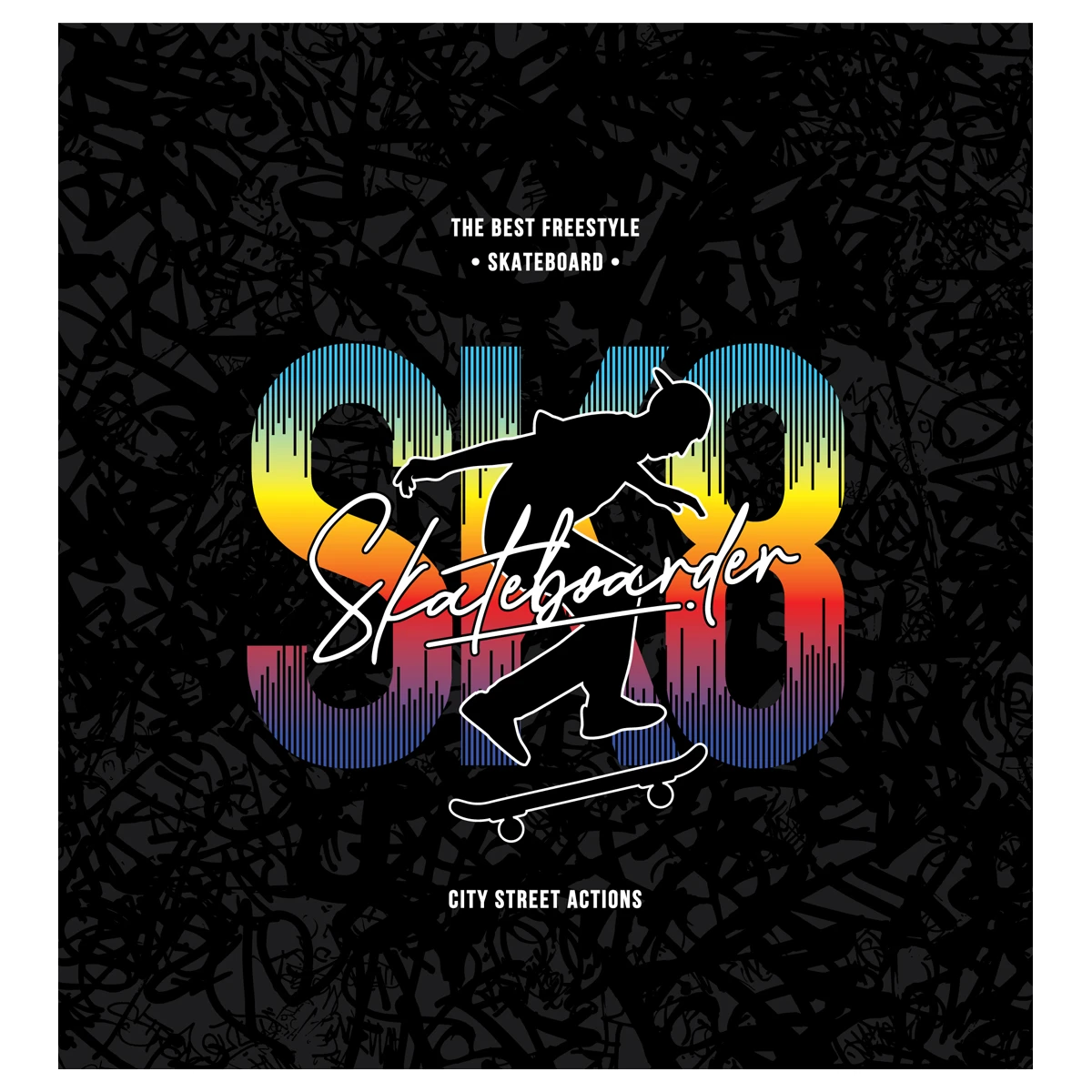 Мешок для обуви 1 отделение ArtSpace "Skateboard", 340*420мм.