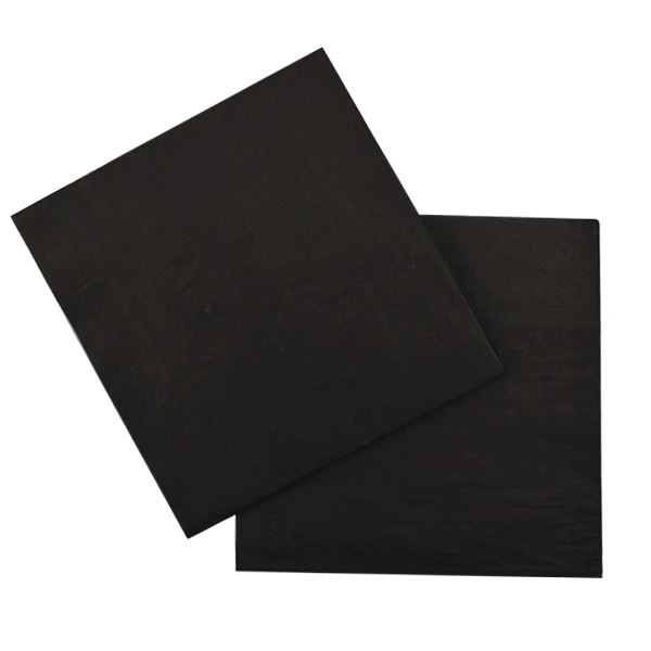 Салфетки Black 33 см X 33 см 12 шт Салфетки Black 33 см X 33 см 12 шт