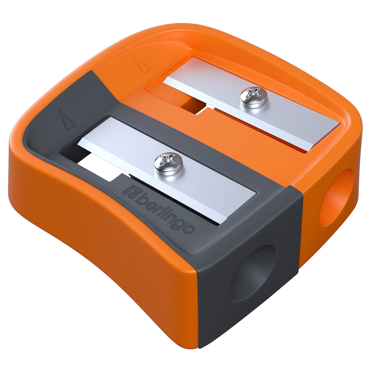 Точилка пластиковая Berlingo "Color Zone Duo", 2 отверстия, для Точилка пластиковая Berlingo "Color Zone Duo", 2 отверстия, для