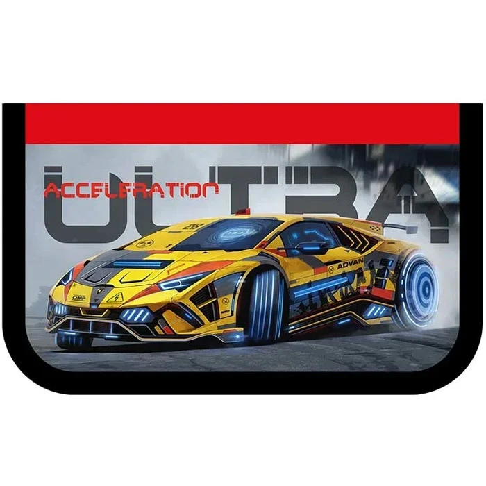 Пенал 3отдел. 190*105мм Киберпанк