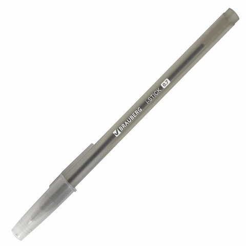Ручка шариковая BRAUBERG "I-Stick", ЧЕРНАЯ, пишущий узел 0,7 мм, линия Ручка шариковая BRAUBERG "I-Stick", ЧЕРНАЯ, пишущий узел 0,7 мм, линия