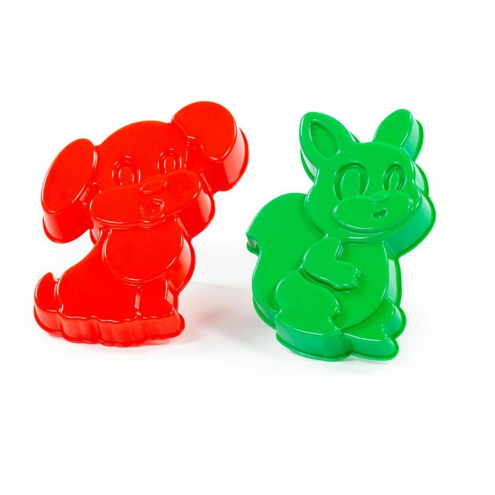 Формочки (белочка + песик) Формочки (белочка + песик)