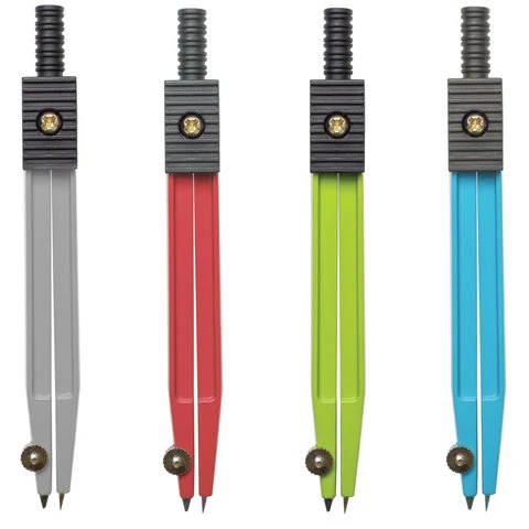 Циркуль ЮНЛАНДИЯ 115 мм, металлический, ассорти, чехол, 210655 Циркуль ЮНЛАНДИЯ 115 мм, металлический, ассорти, чехол, 210655