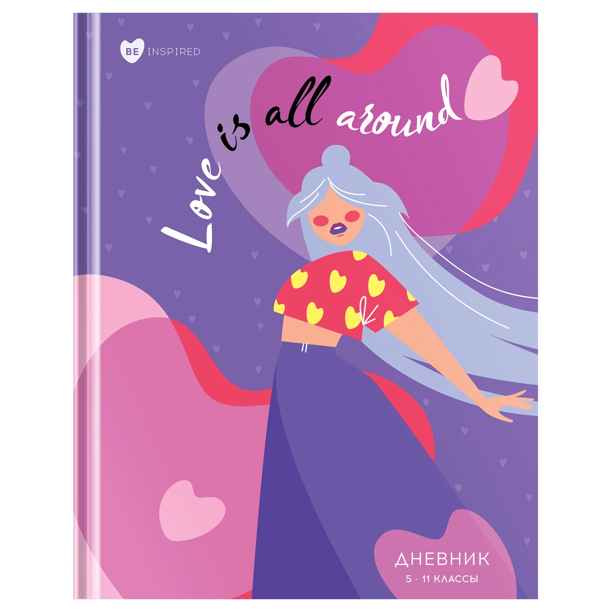 Дневник 5-11кл. 48л. (твердый) ArtSpace "Вдохновение", матовая Дневник 5-11кл. 48л. (твердый) ArtSpace "Вдохновение", матовая