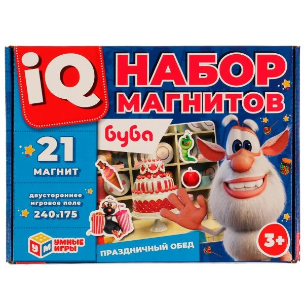 Праздничный обед. IQ набор магнитов. Буба. 250х185х25мм. Умные игры Праздничный обед. IQ набор магнитов. Буба. 250х185х25мм. Умные игры