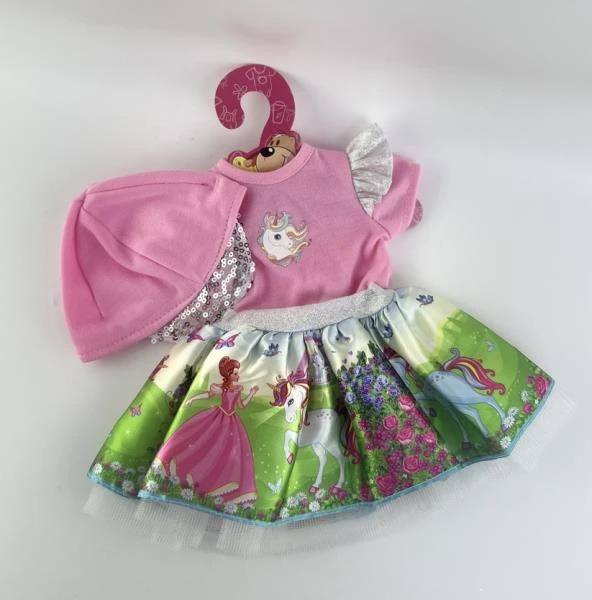 Одежда для кукол 30-35 см, на плечиках в пакете КАРАПУЗ