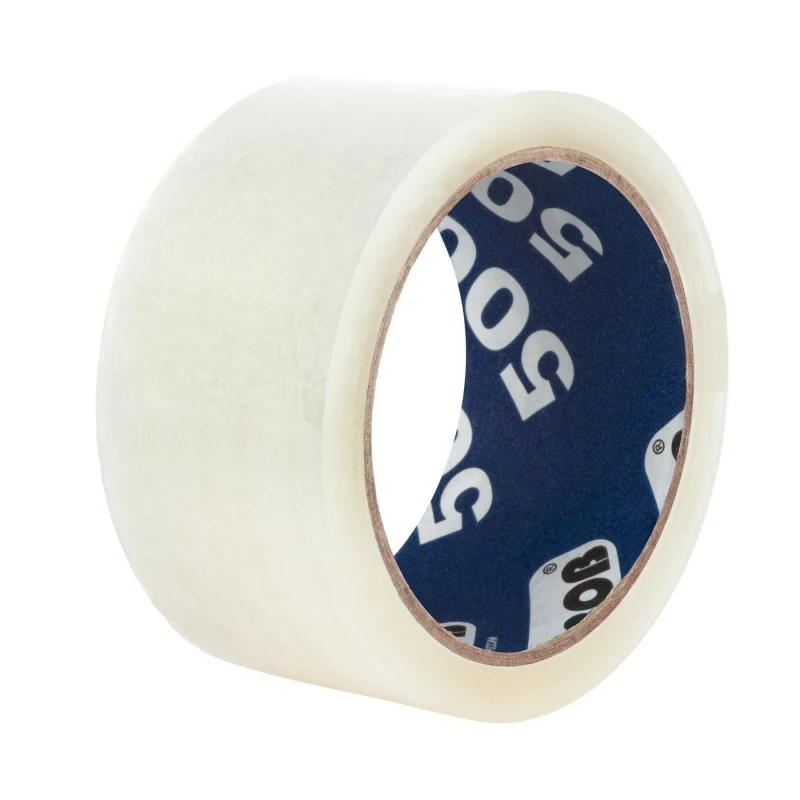 Клейкая лента упаковочная 48мм х 66м 43 мкм прозрачная 6 шт/уп