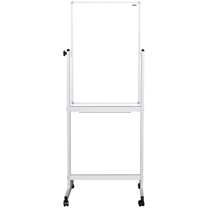 Доска магнитно-маркерная 90*60см, поворотная, двустронняя, мобильная,