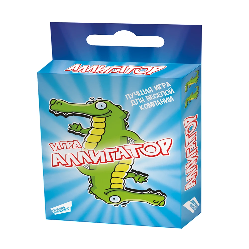 Игра детская настольная "Аллигатор. Cards" Игра детская настольная "Аллигатор. Cards"