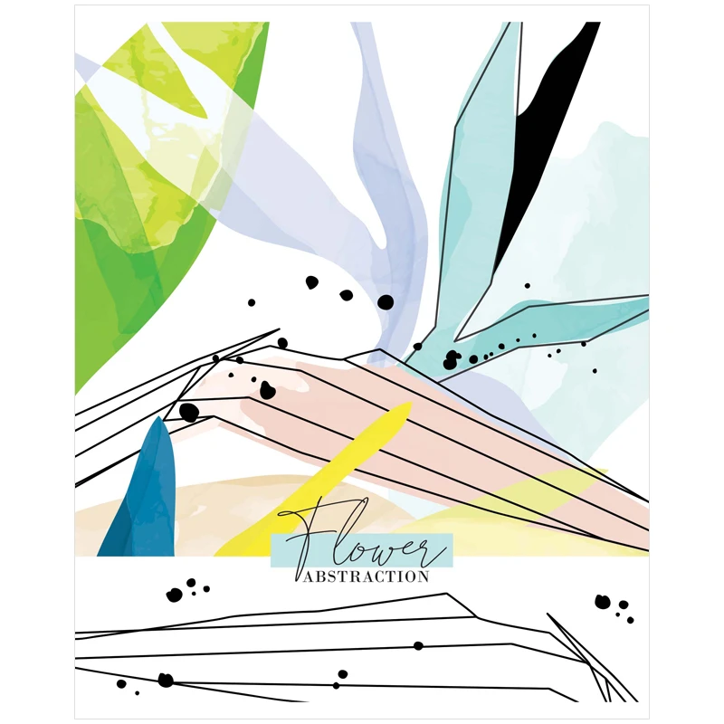 Тетрадь 48л., А5, клетка ArtSpace "Рисунки. Flower"