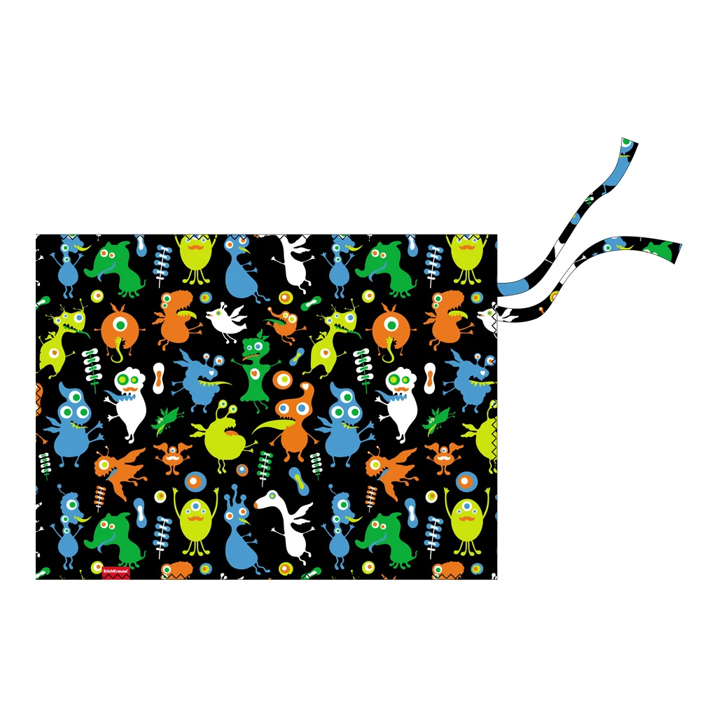 Подкладка настольная текстильная Erich Krause Funny Monsters, А3+