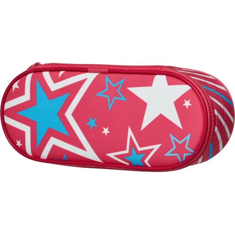 Пенал №1School Звезды ткань, резинки на клапане, 210x85x50 мм, ПМК 23-20 Пенал №1School Звезды ткань, резинки на клапане, 210x85x50 мм, ПМК 23-20
