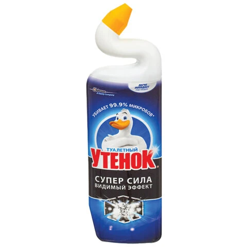 Средство для сантехники/уборки туалета 900 мл, ТУАЛЕТНЫЙ УТЕНОК Супер Сила Средство для сантехники/уборки туалета 900 мл, ТУАЛЕТНЫЙ УТЕНОК Супер Сила