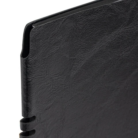 Тетрадь А5 (175х215 мм) BRAUBERG "NEBRASKA", 96 л., под кожу, клетка,