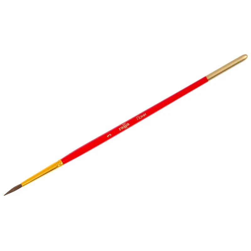 Кисть пони, Гамма, круглая №03. 280618.04.03