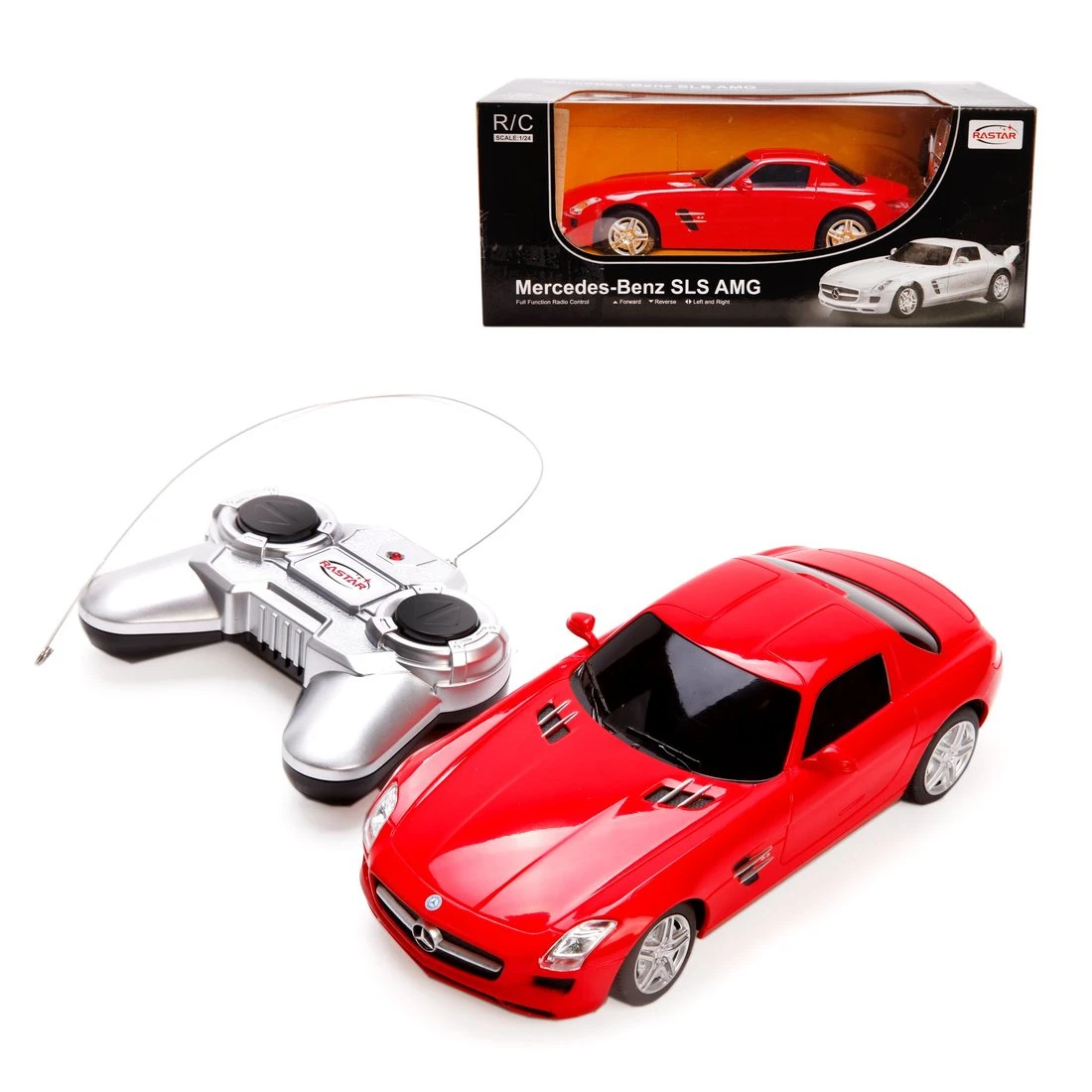 Машина р/у 1:24 Mercedes SLS AMG, 19см, в ассортименте