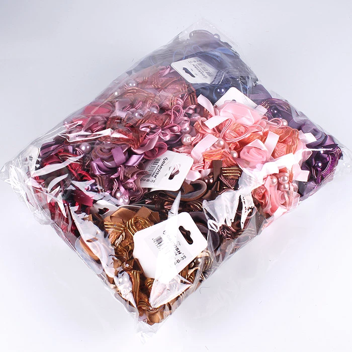 Резинка для волос декоративная объемная в ассортименте