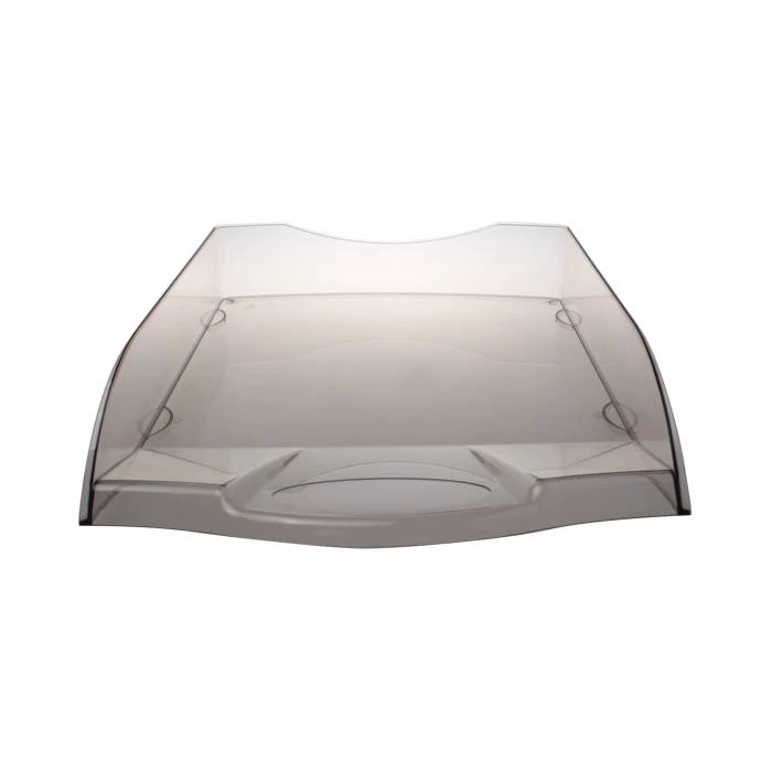 Лоток горизонтальный "Оптима" прозрачно-дымчатый РБ