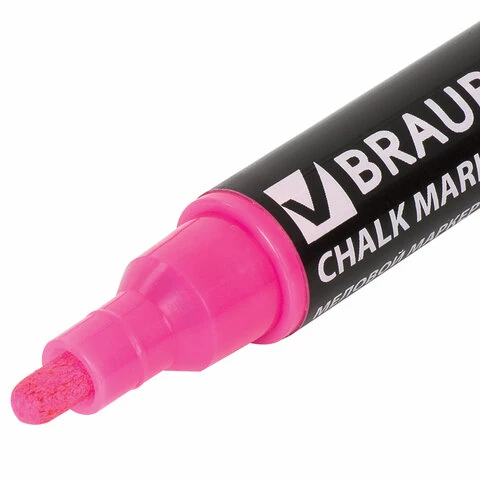 Маркеры меловые BRAUBERG "POP-ART", НАБОР 6 шт., сухостираемые, для Маркеры меловые BRAUBERG "POP-ART", НАБОР 6 шт., сухостираемые, для