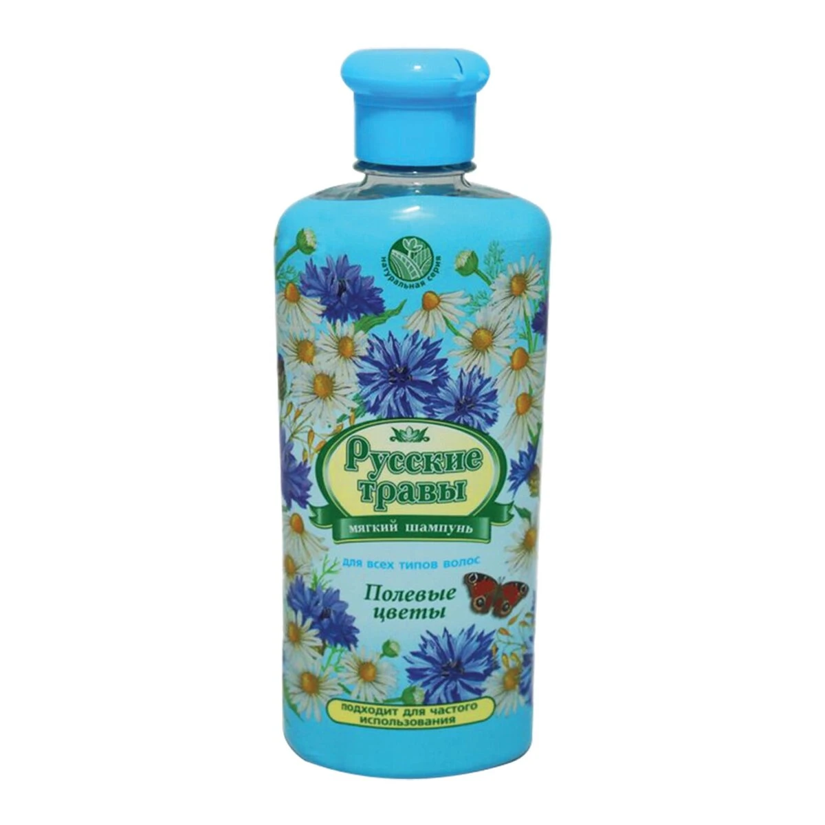 Шампунь Русские Травы 350мл. Полевые цветы (АМС Медиа) (К12-4)