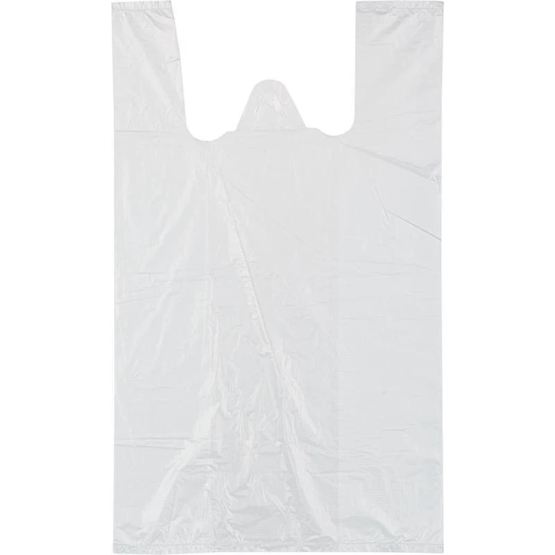 Пакет-майка ПНД 24+12х44 12мкм 90 шт./уп. Белая Эконом