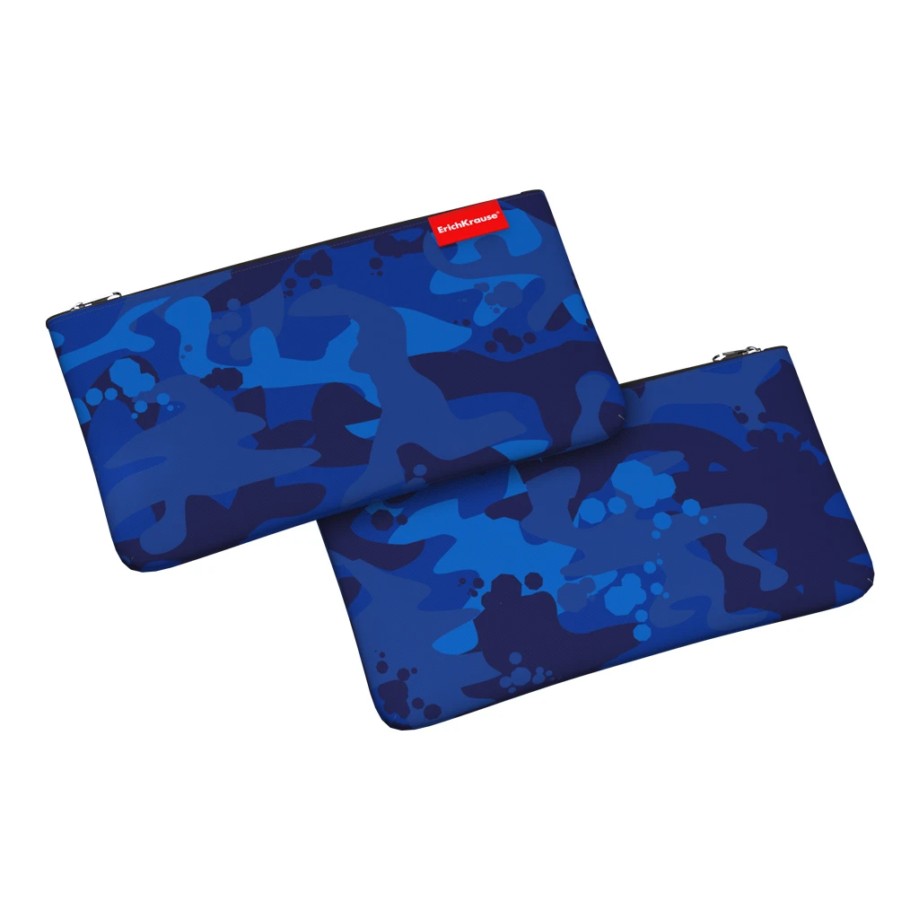 Пенал конверт Erich Krause Light 220x120мм Sea Camo Пенал конверт Erich Krause Light 220x120мм Sea Camo