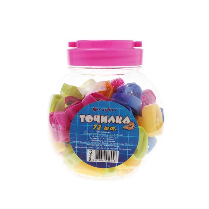 Точилка пластиковая "Darvish" ассорти Точилка пластиковая "Darvish" ассорти