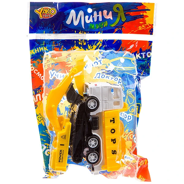 Набор пластмассовый стройка, 3 предмета, PAC 15x23 см, серия МиниМаниЯ, арт.