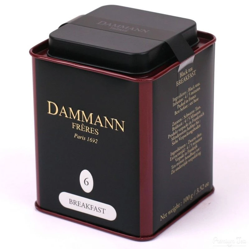 Чай Dammann The Breakfast листовой черн., 100г ж/б Чай Dammann The Breakfast листовой черн., 100г ж/б
