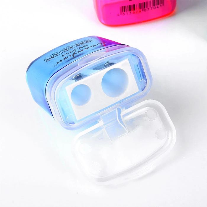 Точилка пластиковая "Darvish" 2 отдел. с контейнером (прямоугольная) Точилка пластиковая "Darvish" 2 отдел. с контейнером (прямоугольная)