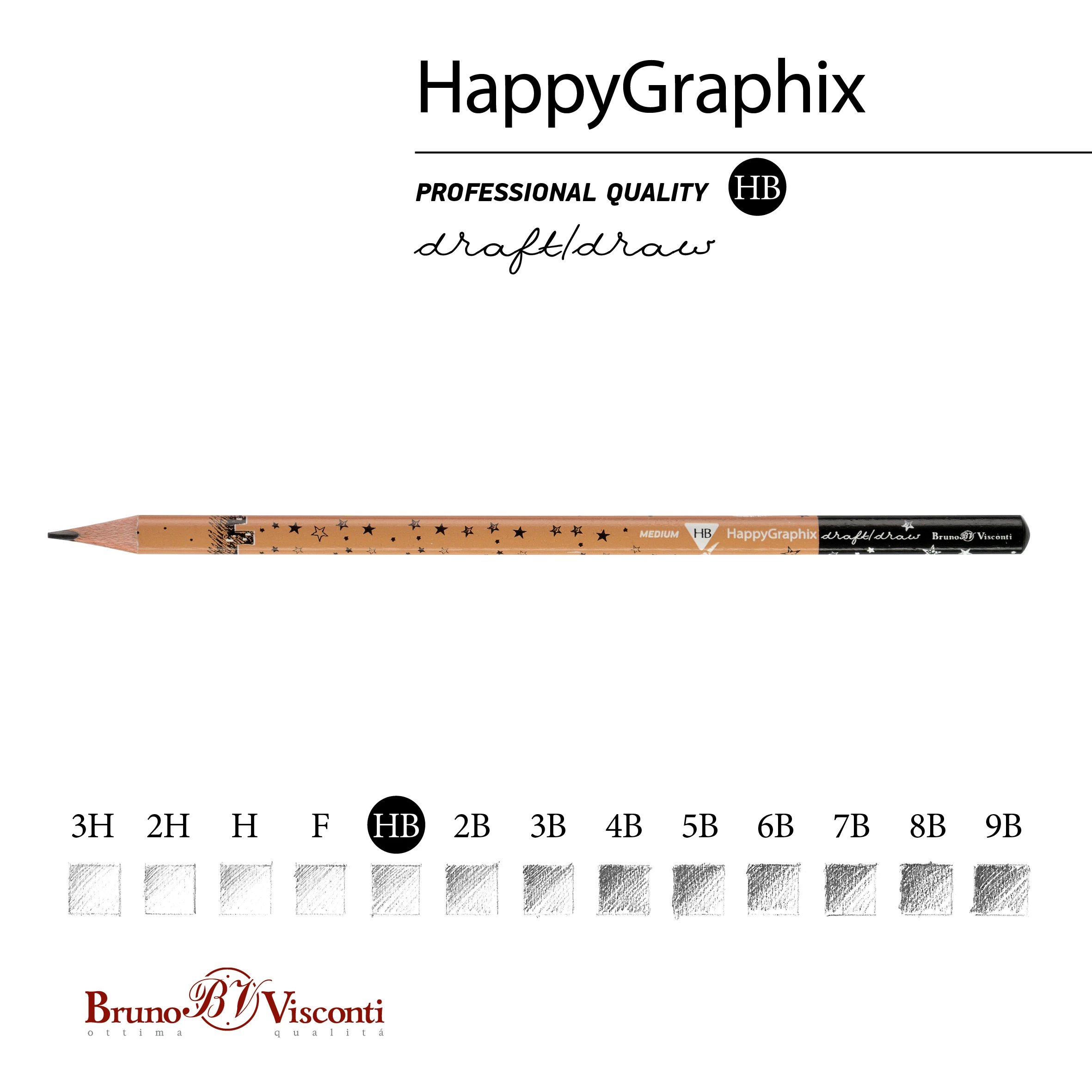 КАРАНДАШ ЧЕРНОГРАФИТОВЫЙ "HappyGraphix" РОМАНТИКА КРАФТ НВ КАРАНДАШ ЧЕРНОГРАФИТОВЫЙ "HappyGraphix" РОМАНТИКА КРАФТ НВ