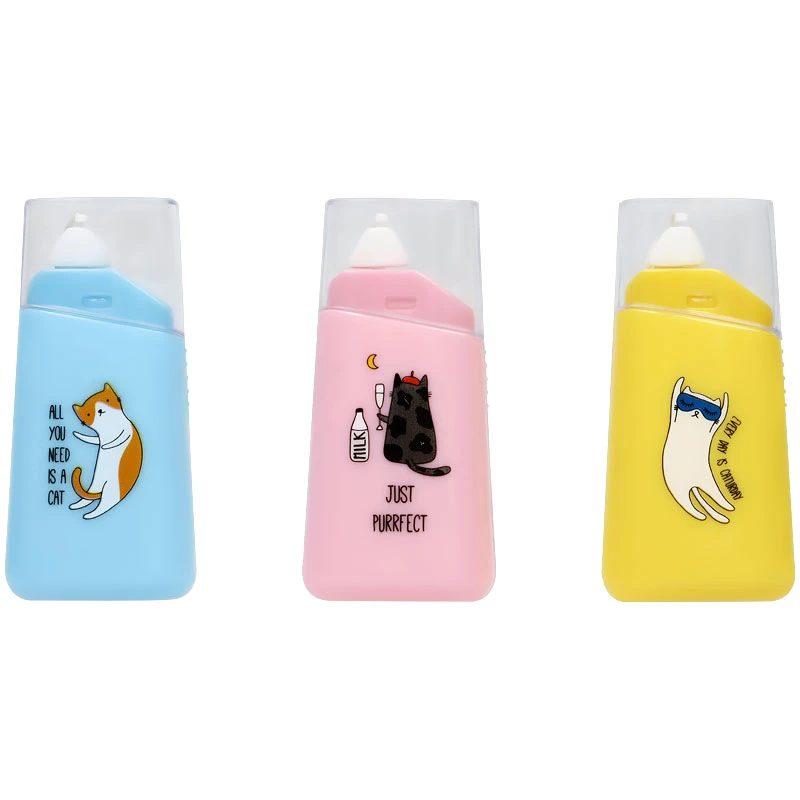 Корректирующая лента MESHU "Right cat", 5мм*6м, дисплей-бокс, ассорти