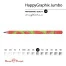 КАРАНДАШ ЧЕРНОГРАФИТОВЫЙ "HappyGraphix Jumbo. Fresh & fruity.