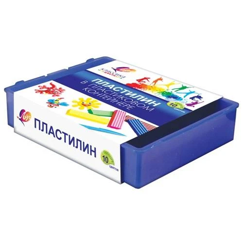 Пластилин ЛУЧ КЛАССИКА 10 цв. 200 г со стеком: 20С1345-08 штр.: 4601185008773 Пластилин ЛУЧ КЛАССИКА 10 цв. 200 г со стеком: 20С1345-08 штр.: 4601185008773