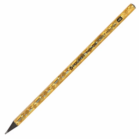 Карандаш чернографитный BRAUBERG "PREMIUM TURKEY", 1 шт., Карандаш чернографитный BRAUBERG "PREMIUM TURKEY", 1 шт.,