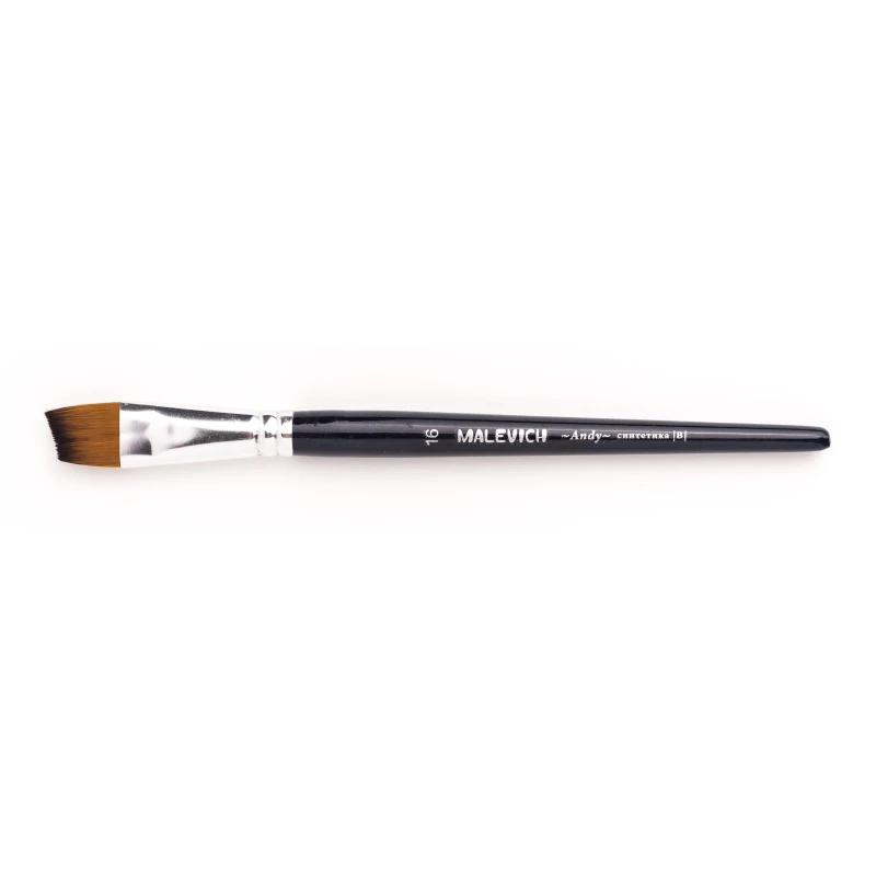 Кисть из синтетики Andy, скошенная №16, 753216