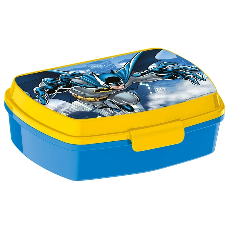 Ланч-бокс пластиковый (17х14х5,6) Бэтмен Ланч-бокс пластиковый (17х14х5,6) Бэтмен