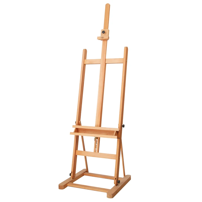 Мольберт напольный студийный Гамма, 54*55*171(236)см, бук