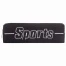 Пенал BRAUBERG, 1 отделение, полиэстер, "Sport", черный, 19х4х6 см,
