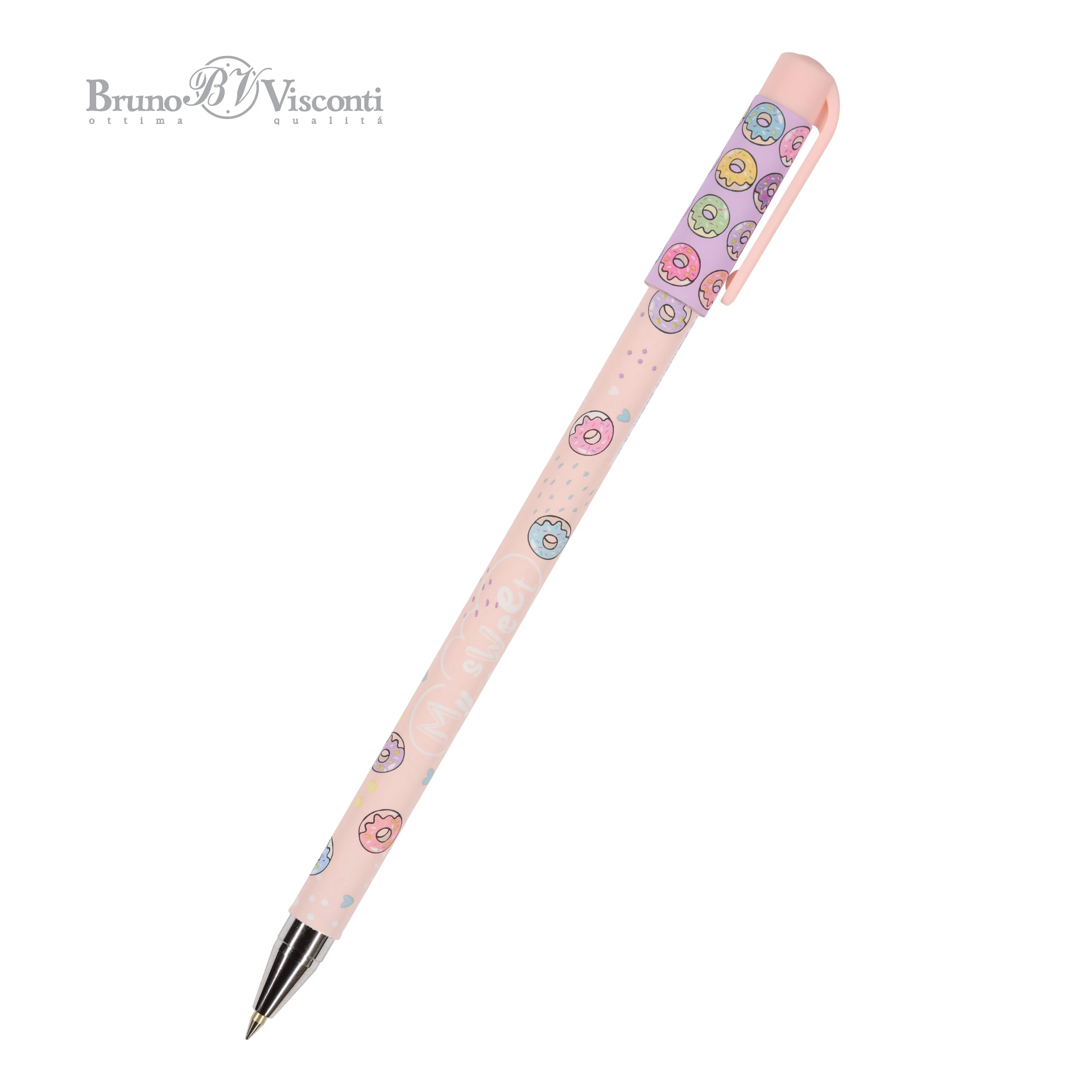 РУЧКА "HappyWrite. My Sweet. Пончики" 0.5 ММ, СИНЯЯ РУЧКА "HappyWrite. My Sweet. Пончики" 0.5 ММ, СИНЯЯ