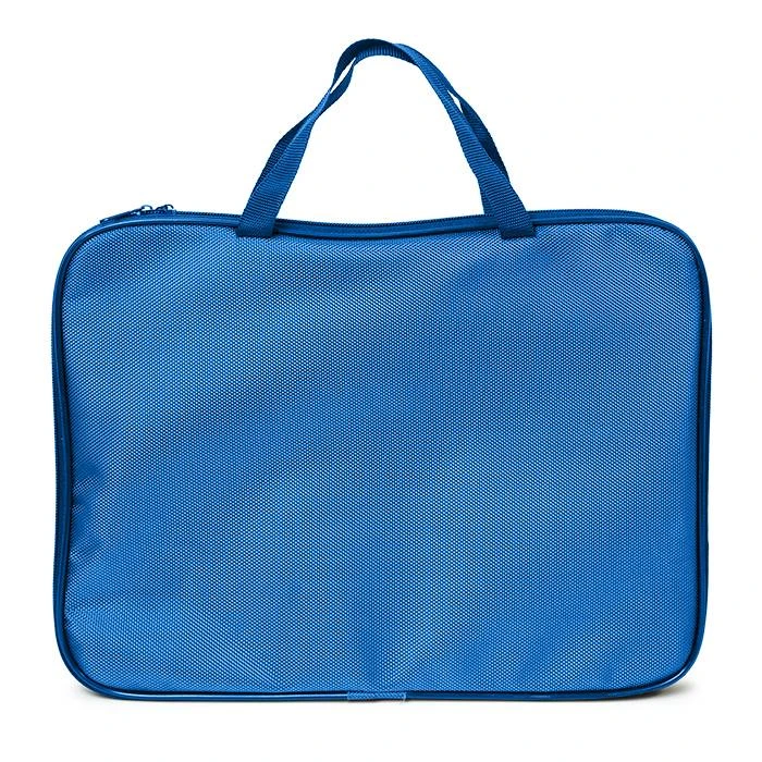 Папка для труда 1 отд. А4 Creativiki 380х304х285 ручка ткань синий ПТРТРА4КР-С