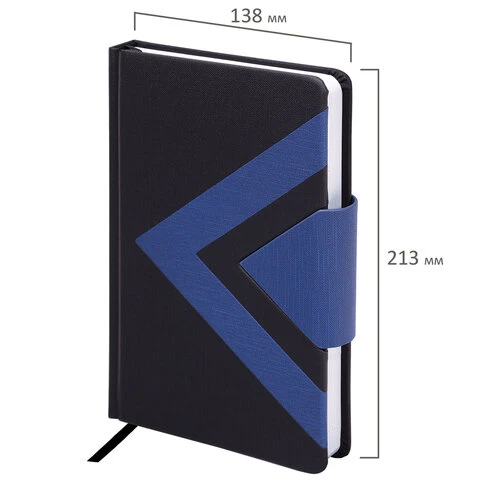 Ежедневник недатированный А5 138x213 мм, BRAUBERG "Waves" под кожу, Ежедневник недатированный А5 138x213 мм, BRAUBERG "Waves" под кожу,